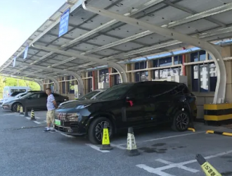 永興縣首批新能源電動汽車快充電樁“上崗”