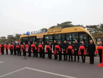 青島86部舊公交車更換純電動(dòng)車 洛陽路充電站上線運(yùn)營