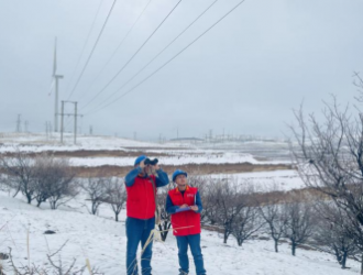 國(guó)網(wǎng)慶陽(yáng)供電：浴“雪”奮戰(zhàn)保供電 守護(hù)萬(wàn)家燈火明