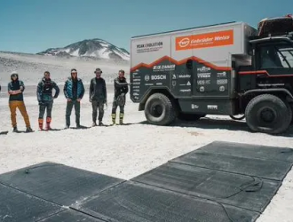 6500 米，太陽能電動卡車成功征服世界海拔最高火山